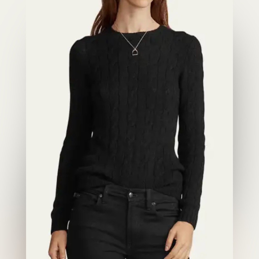 Lauren Ralph Lauren Classic Cable Knit Sweater